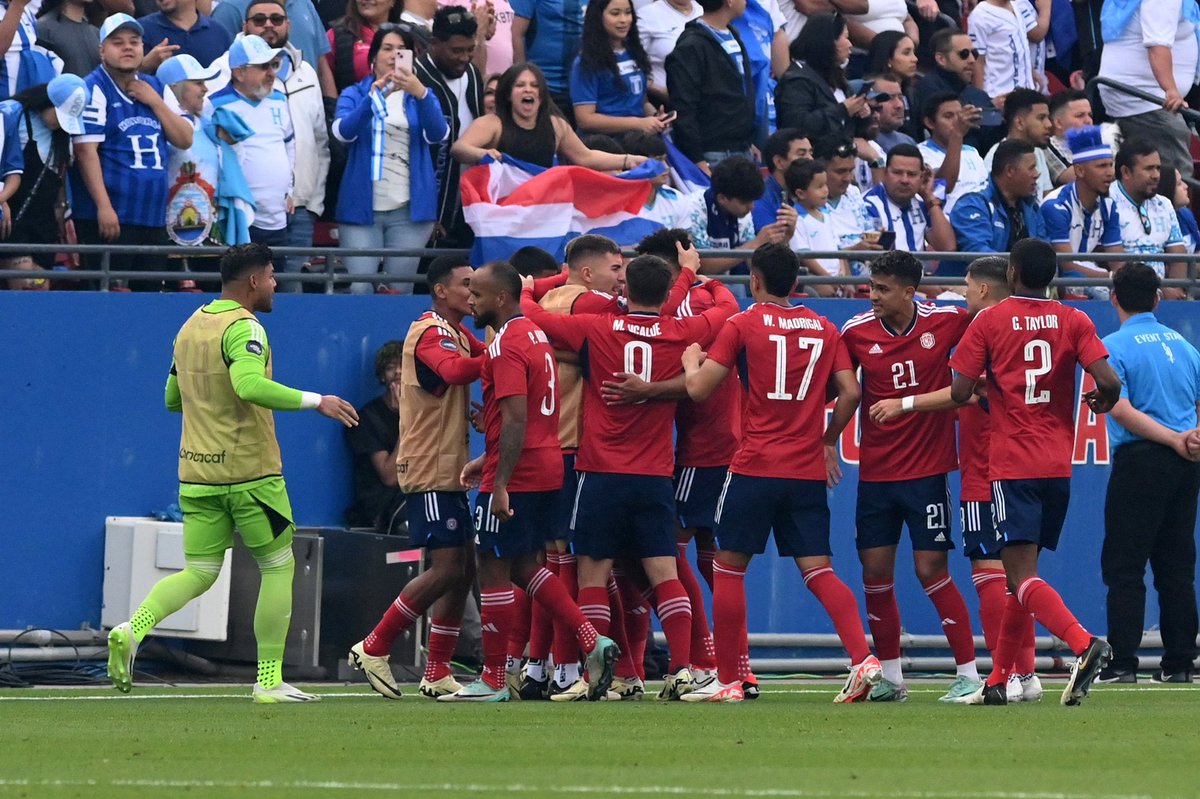 Costa Rica califica a la Copa América