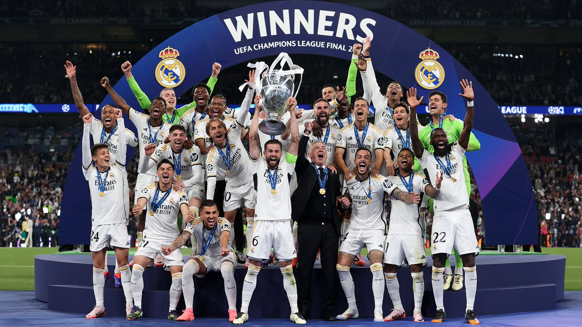 Real Madrid vuelve a coronarse campeón de Europa