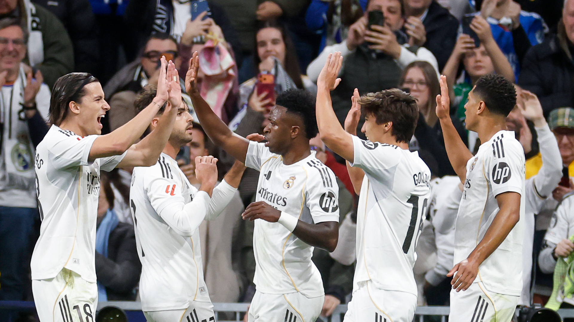 Real Madrid aplastó al Betis en el Bernabéu