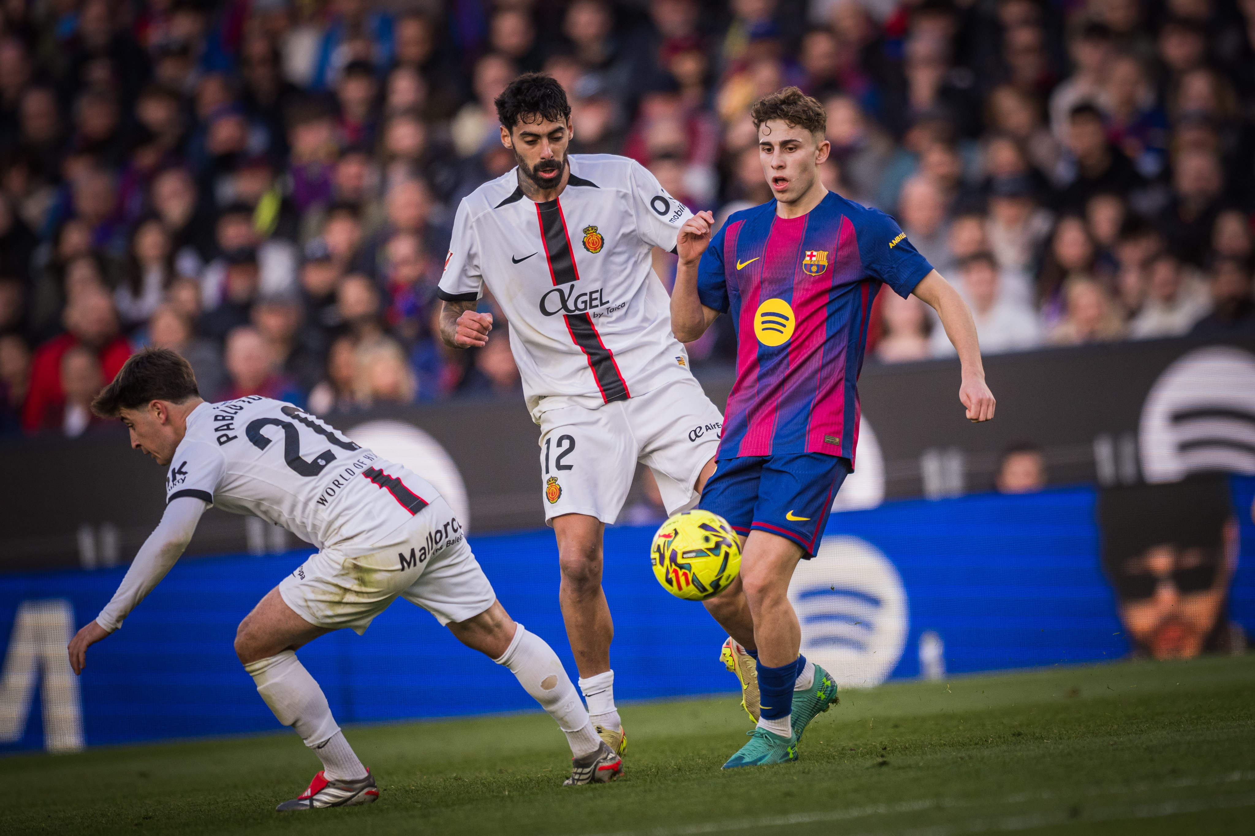 Barcelona goleo al Mallorca en el Spotify Camp Nou