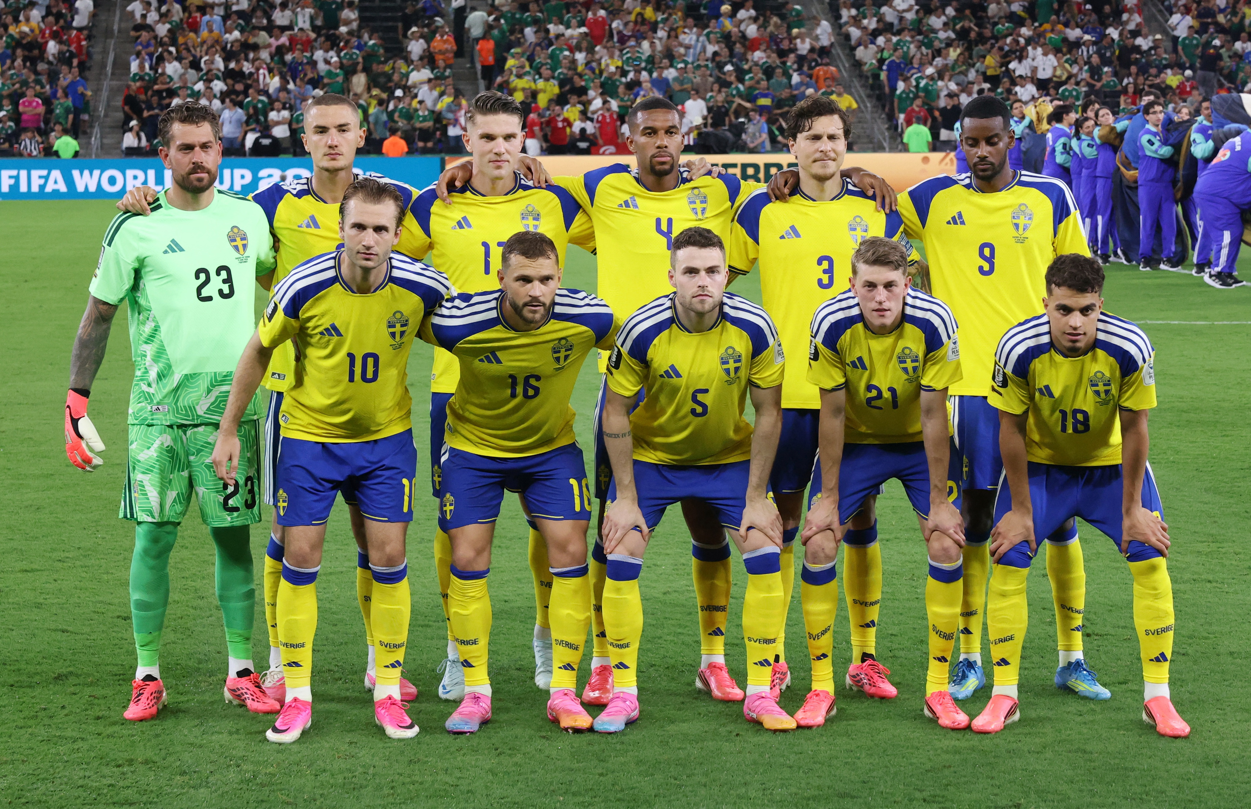 Suecia aplasto a Tunisia en Monterrey