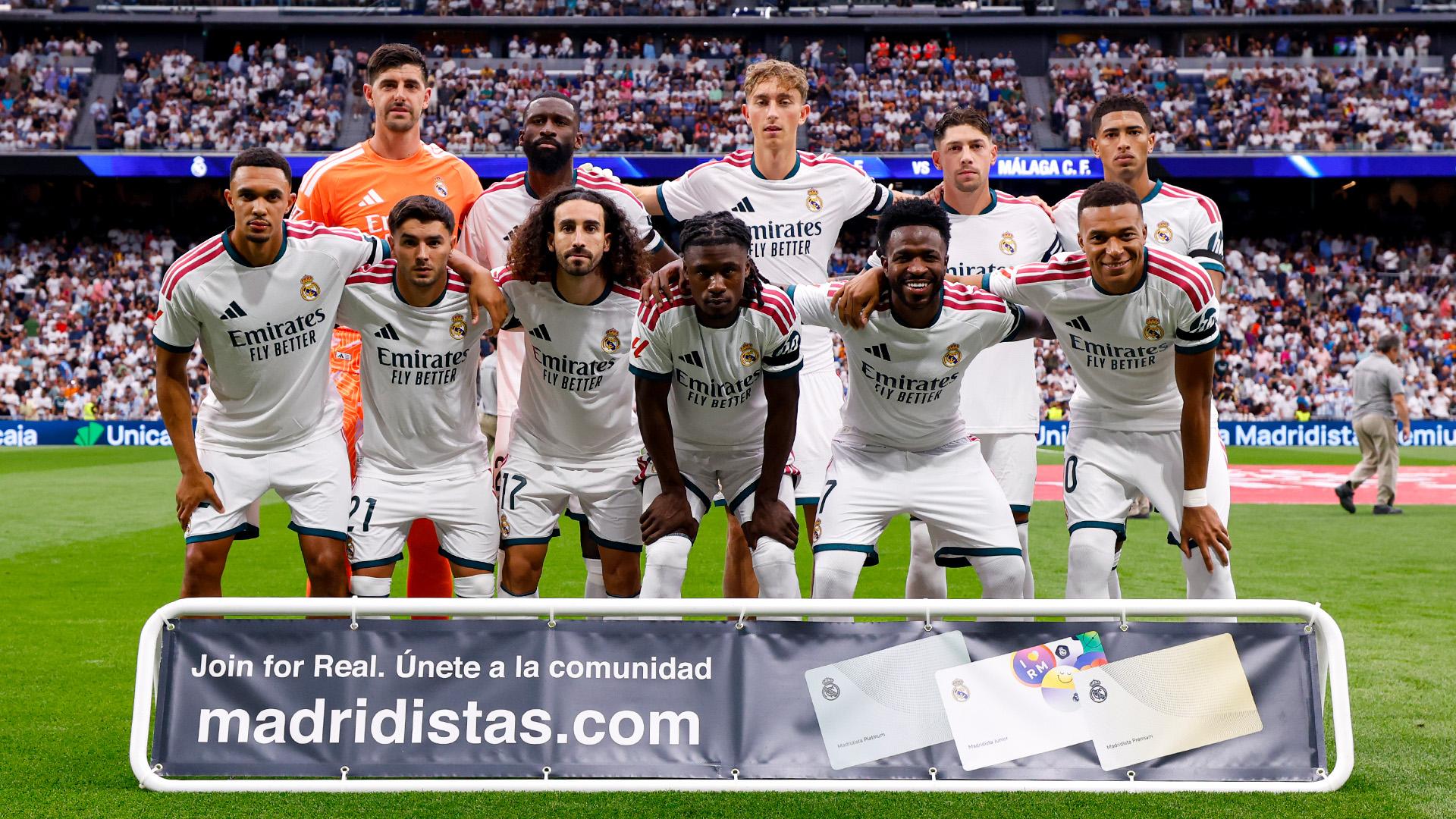 Real Madrid goleo al Malaga en el Bernabéu